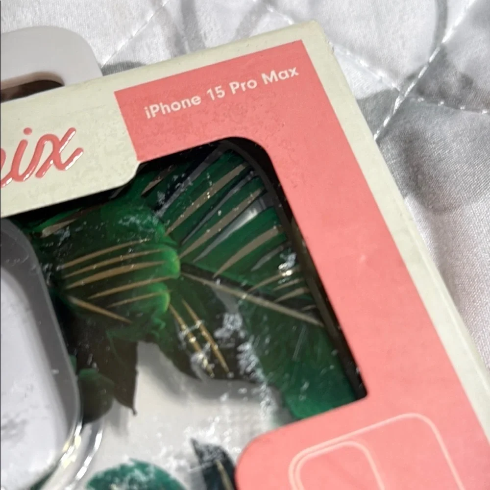 Sonix Eco-Friendly iPhone Case - Green Leaf Design